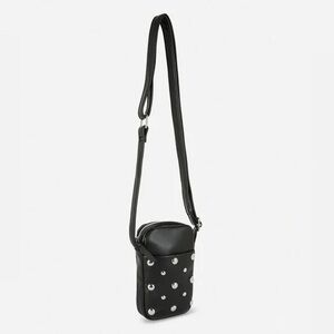 Primark Black Crossbody Bag with Studded Detail